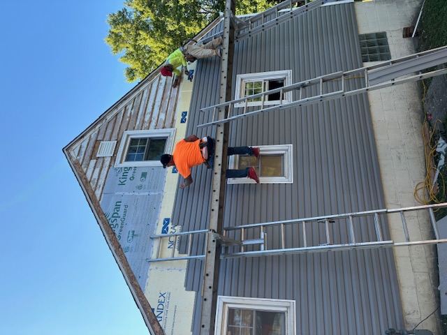 ​New Siding Installation